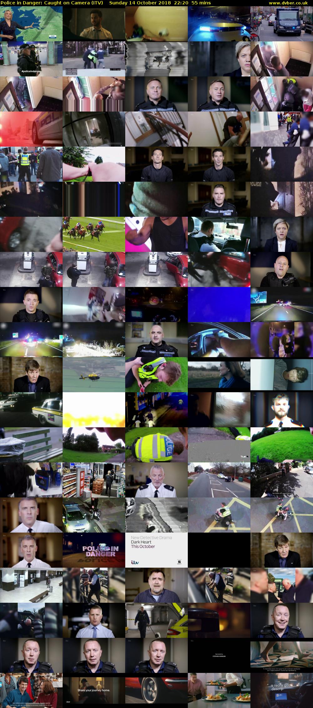 Police in Danger: Caught on Camera (ITV) Sunday 14 October 2018 22:20 - 23:15