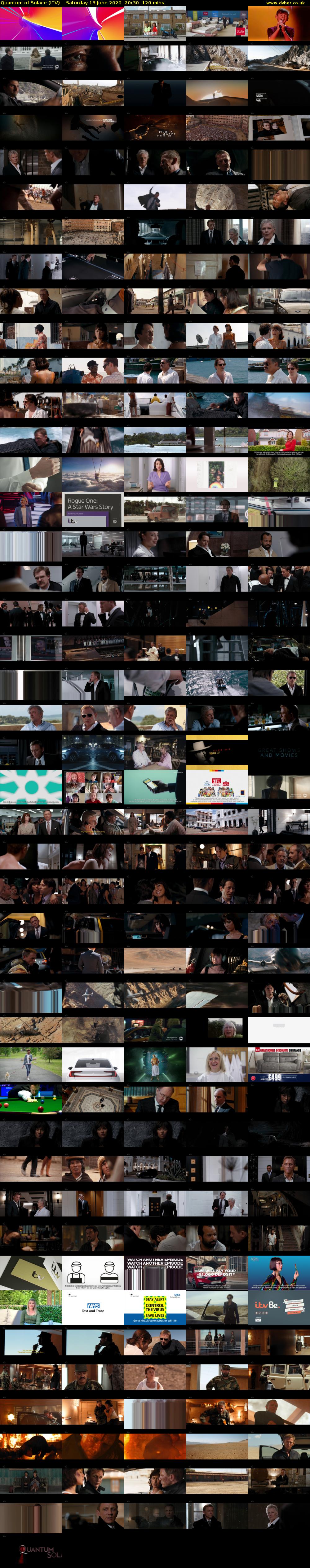 Quantum of Solace (ITV) Saturday 13 June 2020 20:30 - 22:30