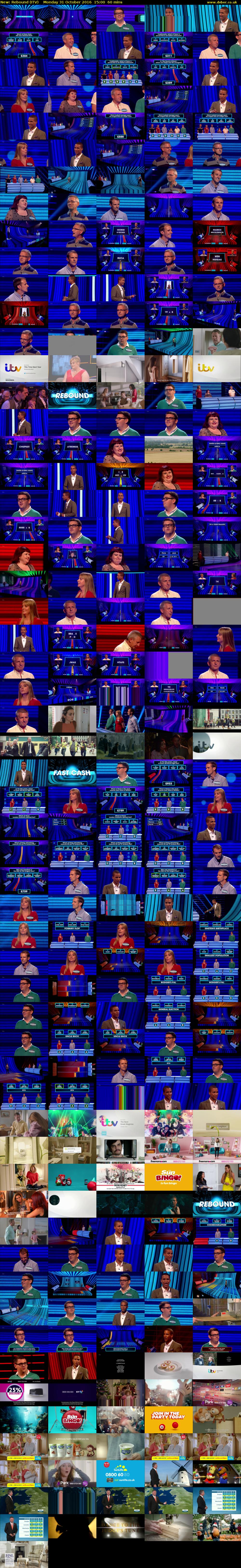Rebound (ITV) Monday 31 October 2016 15:00 - 16:00