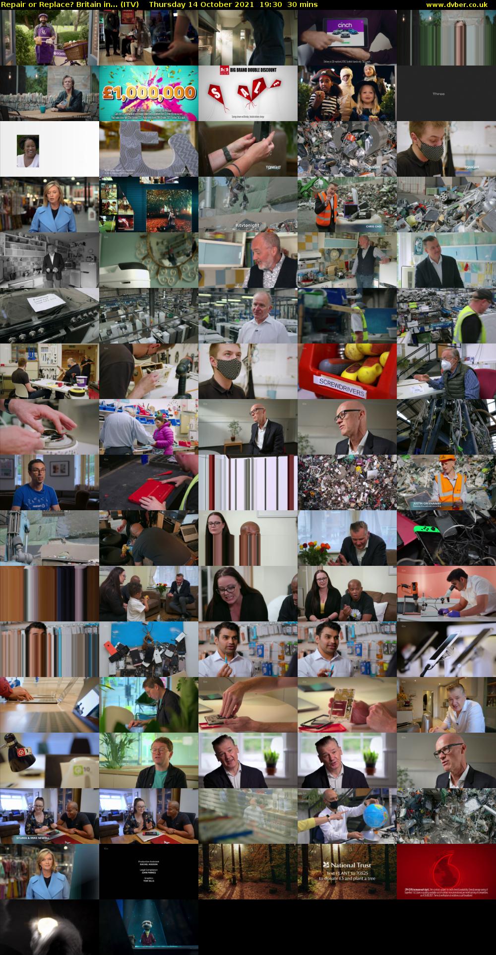 Repair or Replace? Britain in... (ITV) Thursday 14 October 2021 19:30 - 20:00