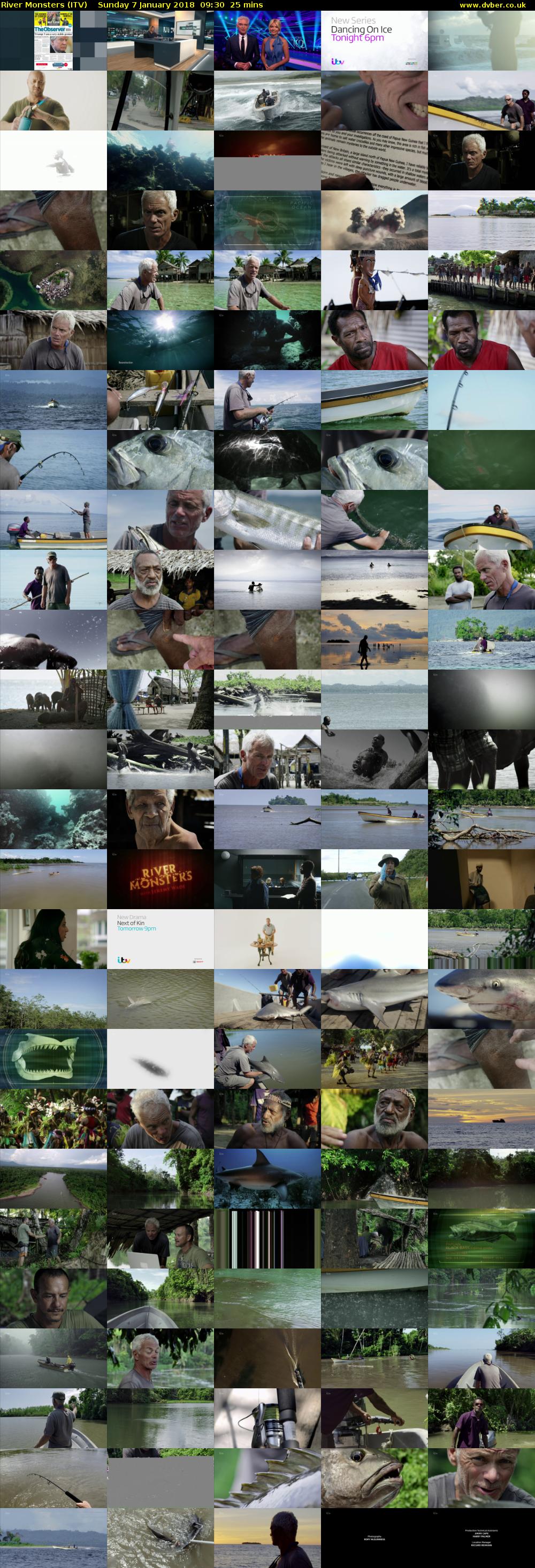 River Monsters (ITV) Sunday 7 January 2018 09:30 - 09:55