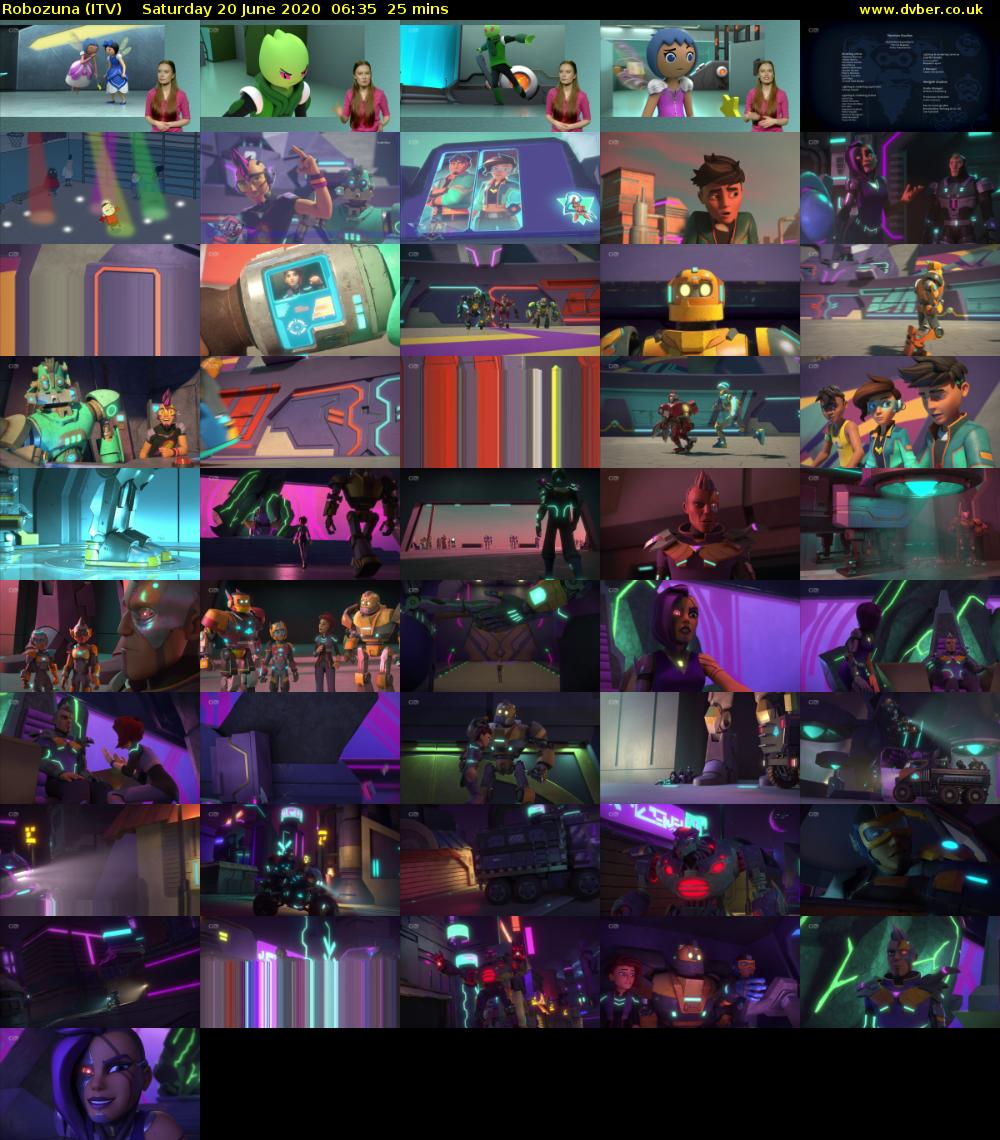 Robozuna (ITV) Saturday 20 June 2020 06:35 - 07:00