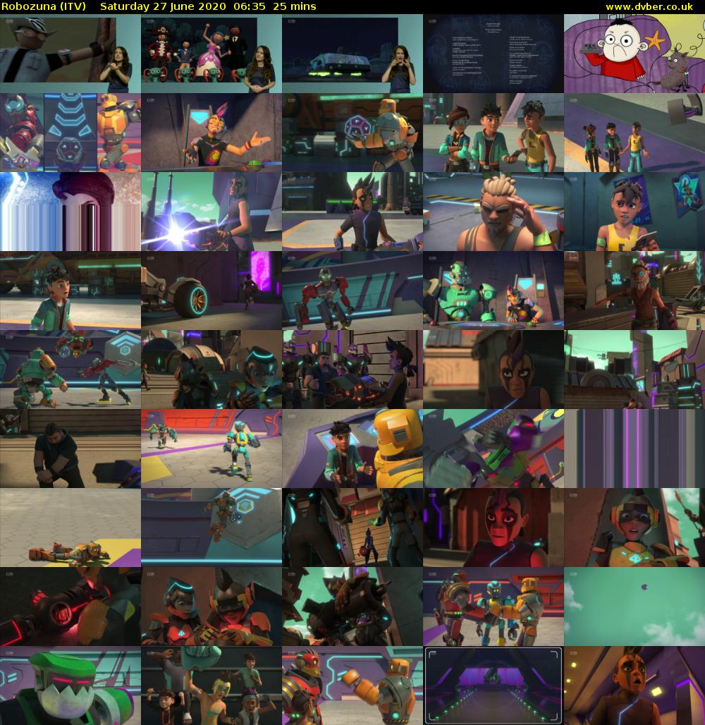 Robozuna (ITV) Saturday 27 June 2020 06:35 - 07:00