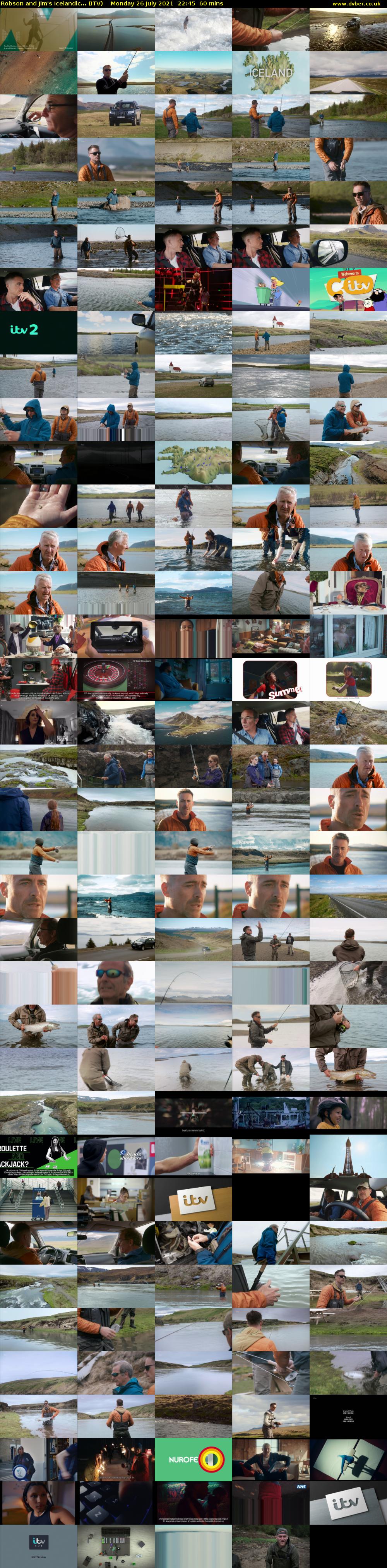 Robson and Jim's Icelandic... (ITV) Monday 26 July 2021 22:45 - 23:45