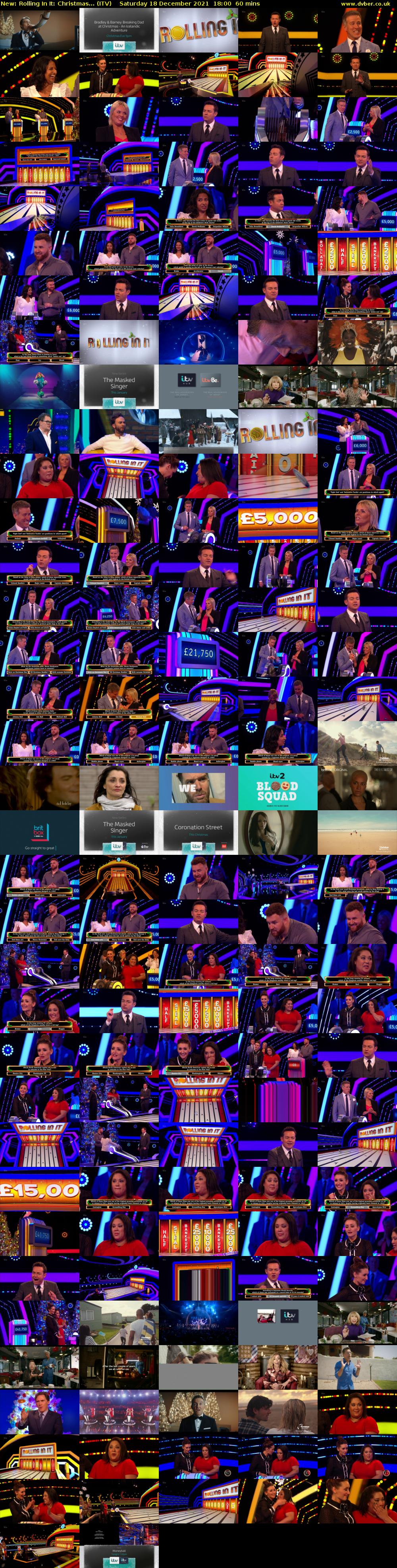 Rolling In It: Christmas... (ITV) Saturday 18 December 2021 18:00 - 19:00