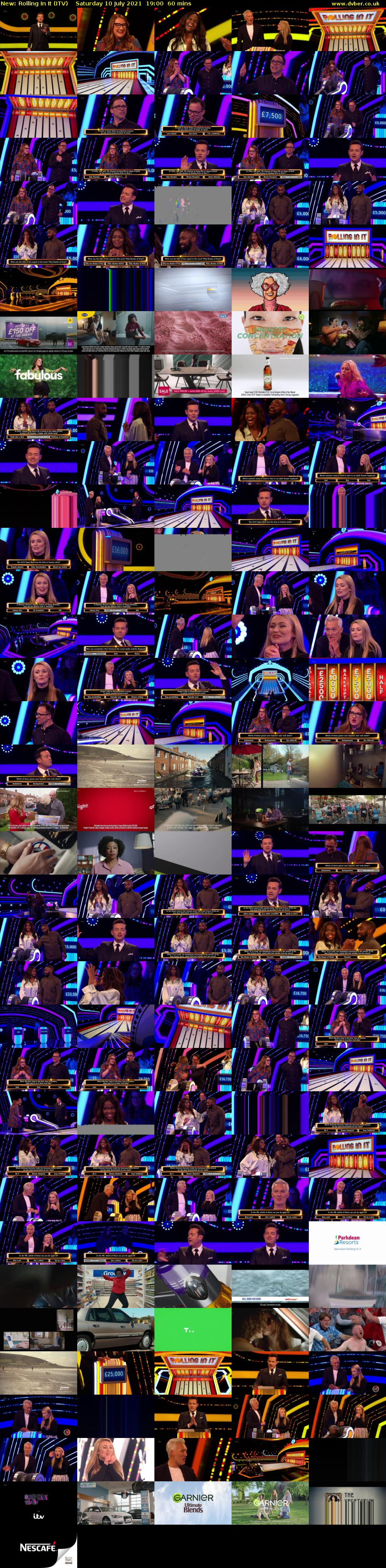 Rolling In It (ITV) Saturday 10 July 2021 19:00 - 20:00