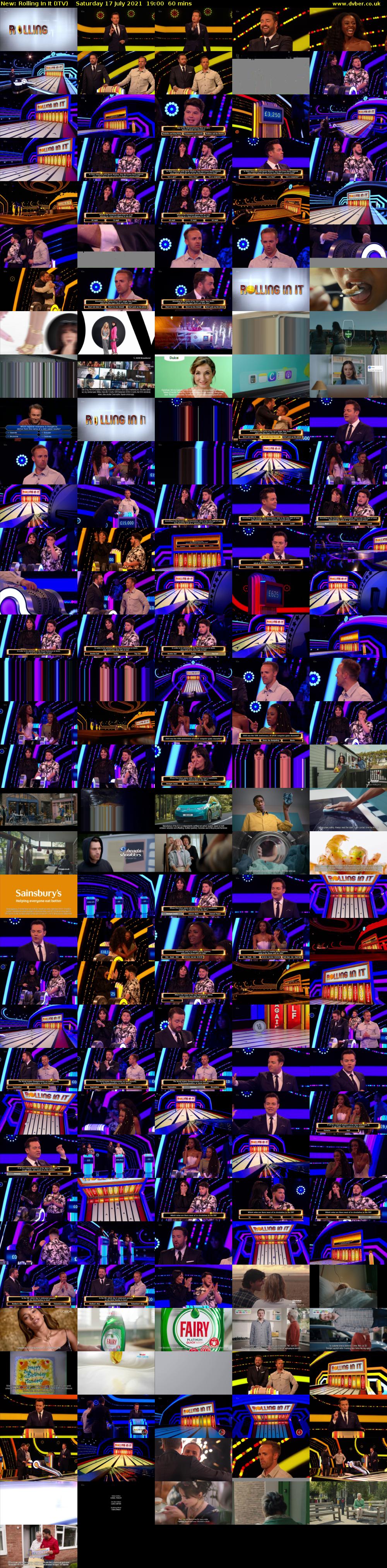 Rolling In It (ITV) Saturday 17 July 2021 19:00 - 20:00