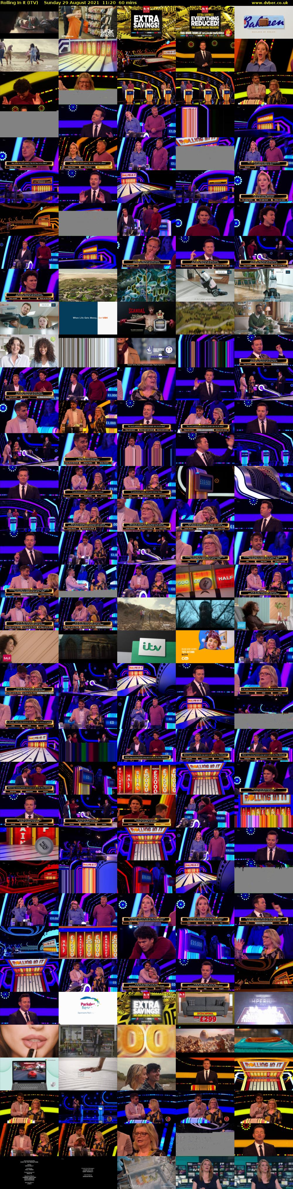 Rolling In It (ITV) Sunday 29 August 2021 11:20 - 12:20
