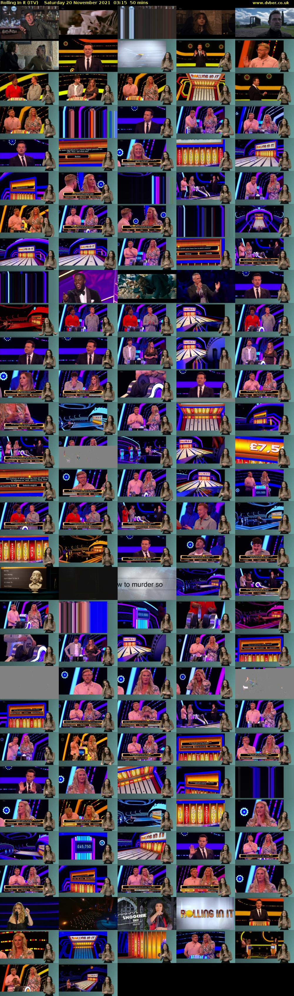 Rolling In It (ITV) Saturday 20 November 2021 03:15 - 04:05