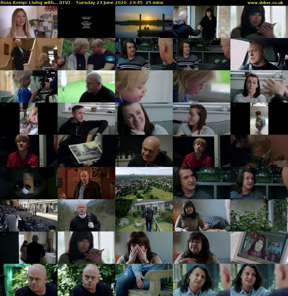 Ross Kemp: Living with... (ITV) Tuesday 23 June 2020 23:45 - 00:10
