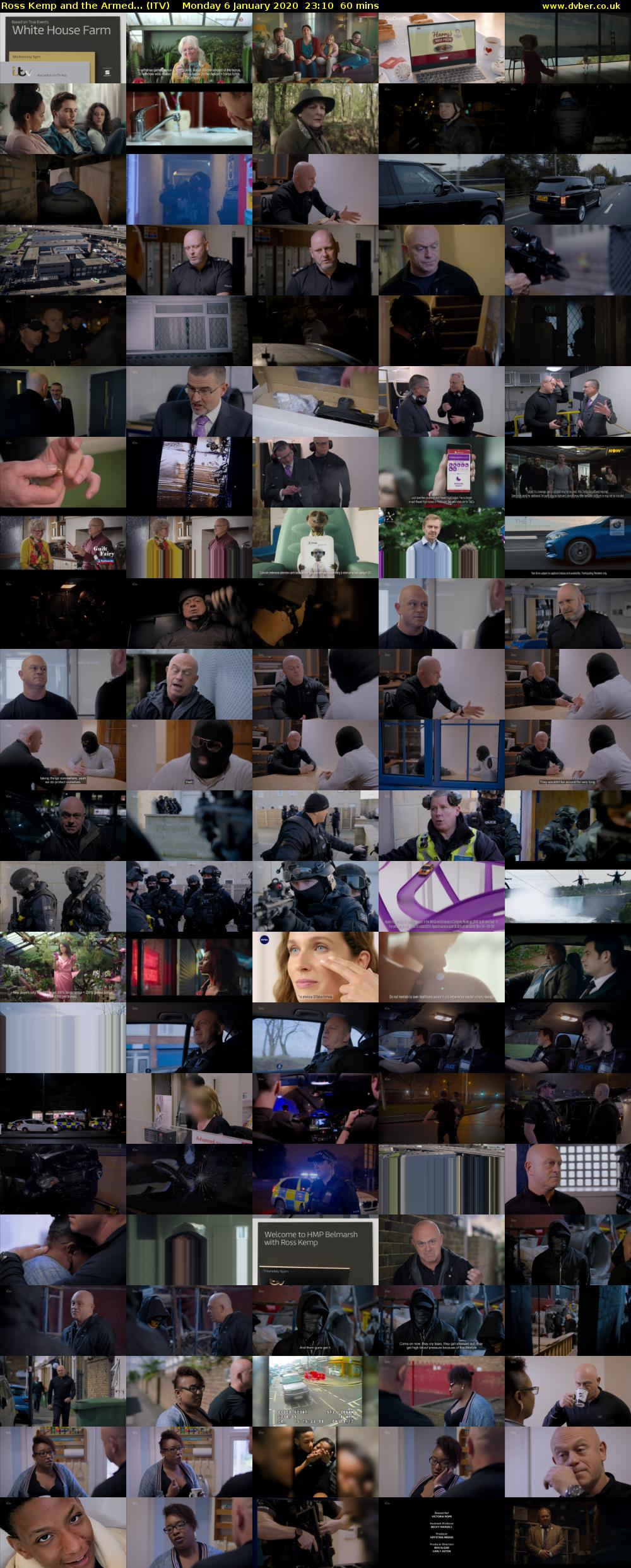 Ross Kemp and the Armed... (ITV) Monday 6 January 2020 23:10 - 00:10