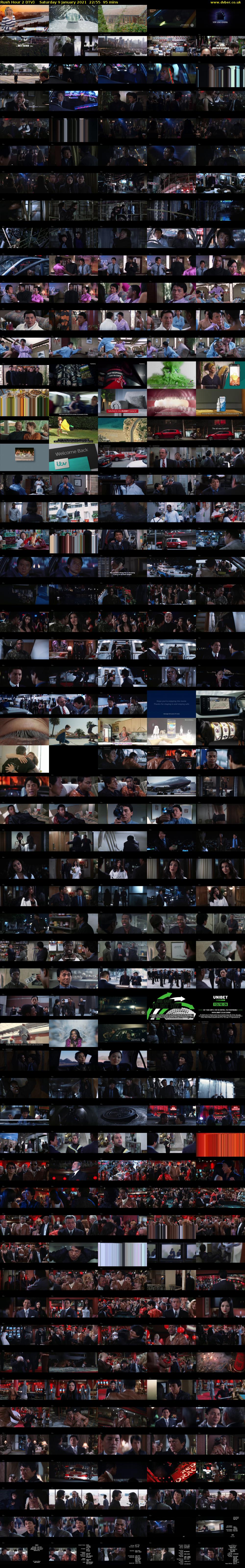 Rush Hour 2 (ITV) Saturday 9 January 2021 22:55 - 00:30