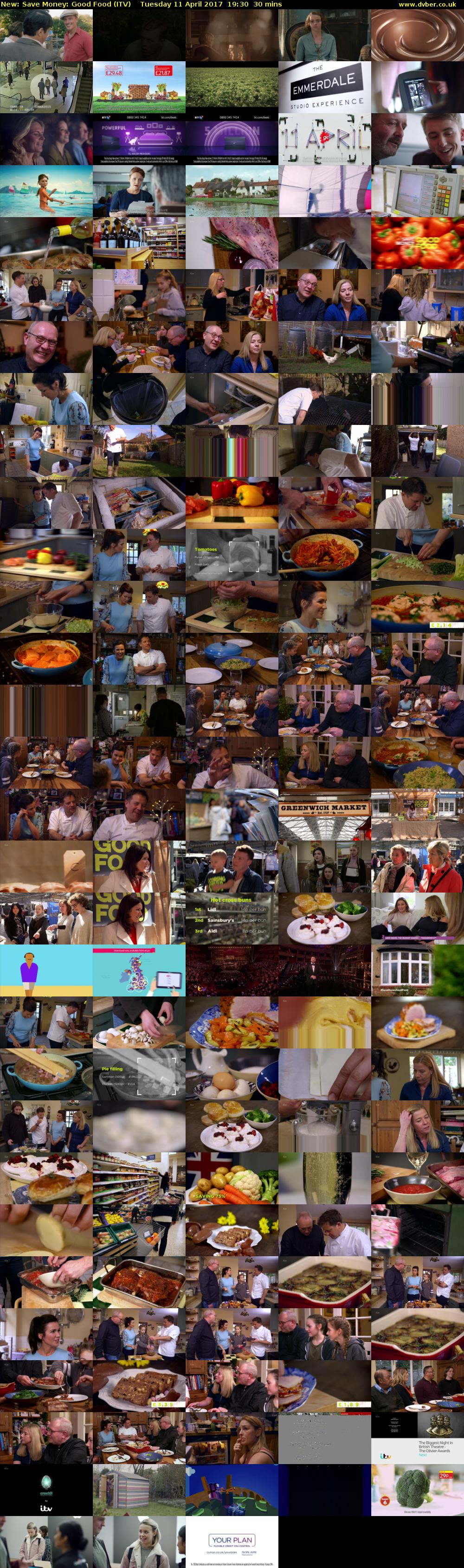 Save Money: Good Food (ITV) Tuesday 11 April 2017 19:30 - 20:00