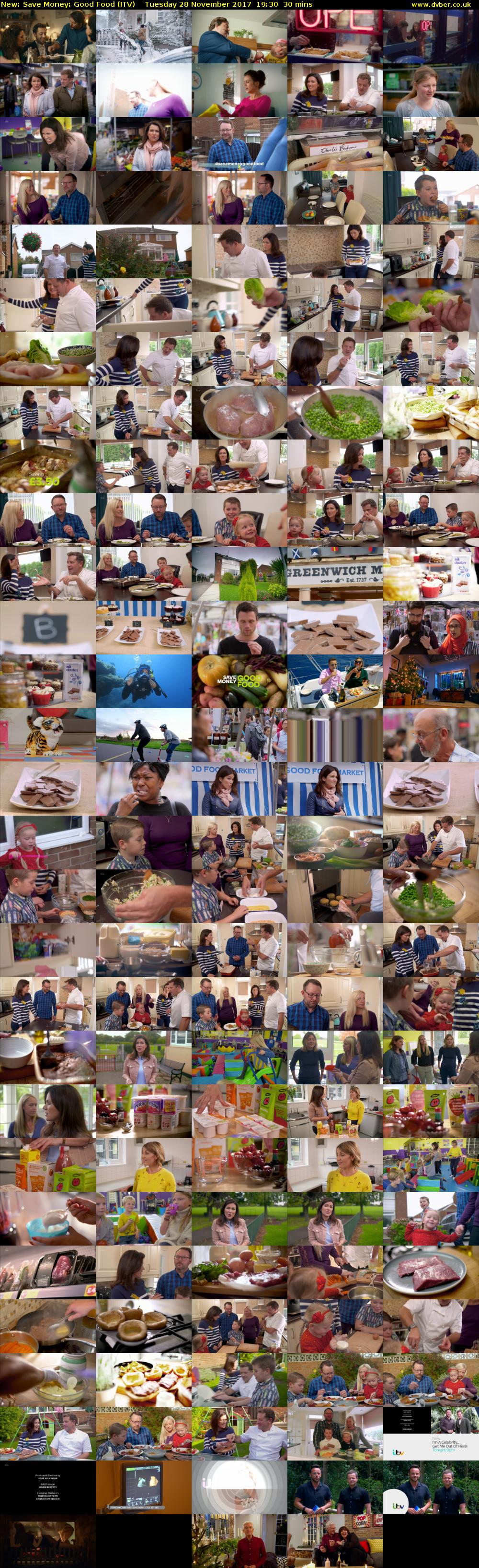 Save Money: Good Food (ITV) Tuesday 28 November 2017 19:30 - 20:00