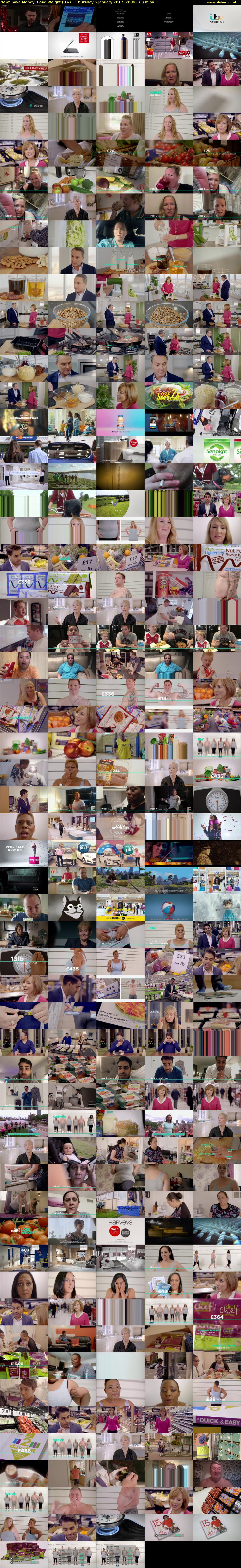 Save Money: Lose Weight (ITV) Thursday 5 January 2017 20:00 - 21:00