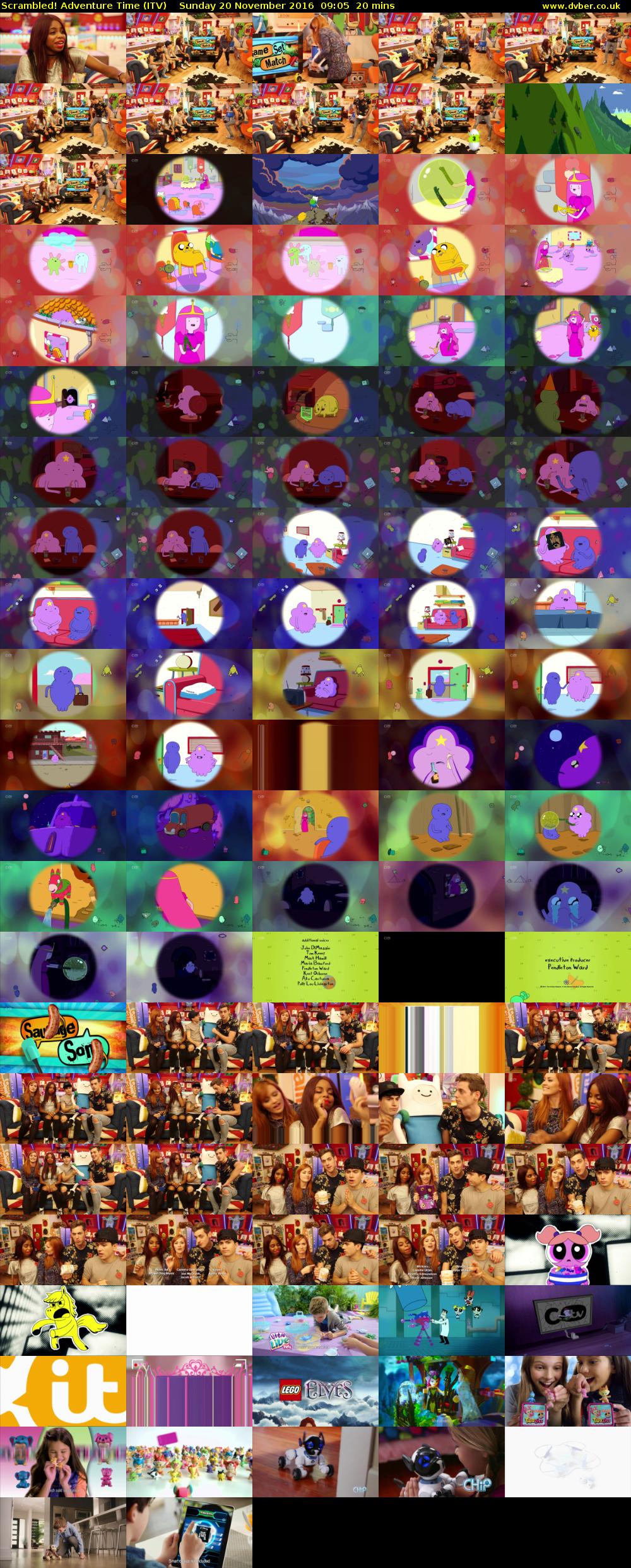 Scrambled! Adventure Time (ITV) Sunday 20 November 2016 09:05 - 09:25
