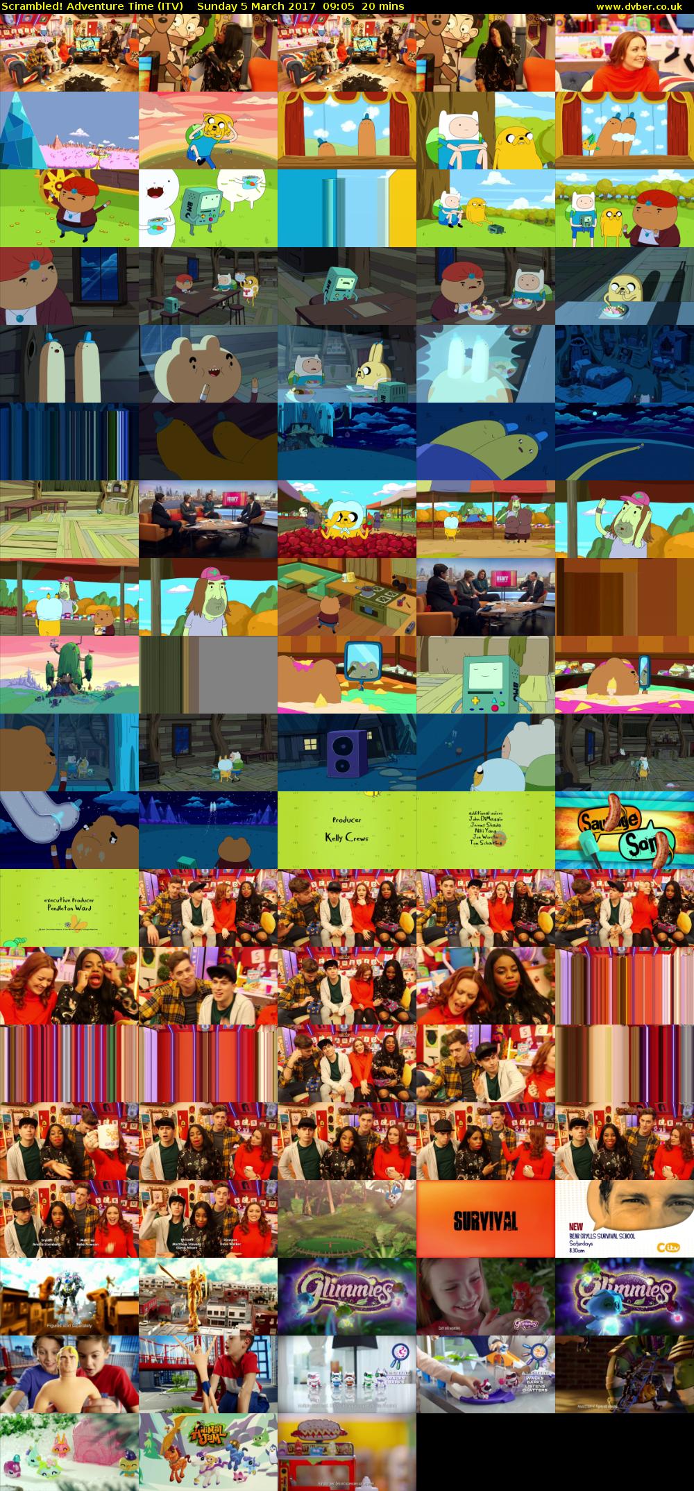 Scrambled! Adventure Time (ITV) Sunday 5 March 2017 09:05 - 09:25