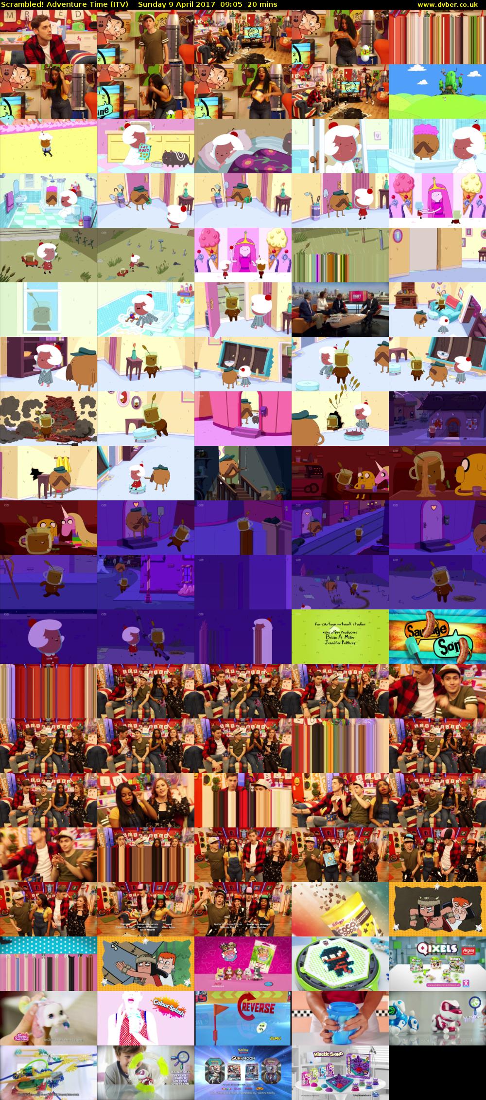 Scrambled! Adventure Time (ITV) Sunday 9 April 2017 09:05 - 09:25