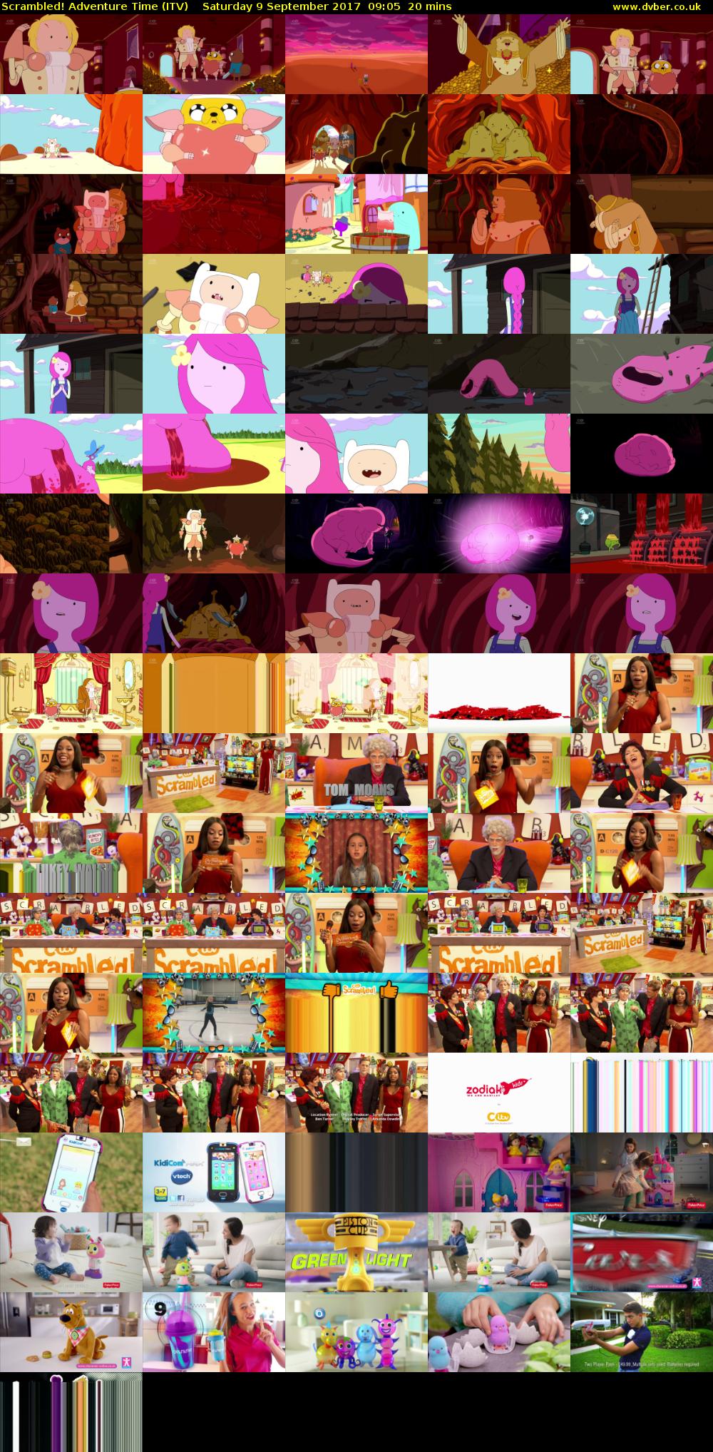 Scrambled! Adventure Time (ITV) Saturday 9 September 2017 09:05 - 09:25