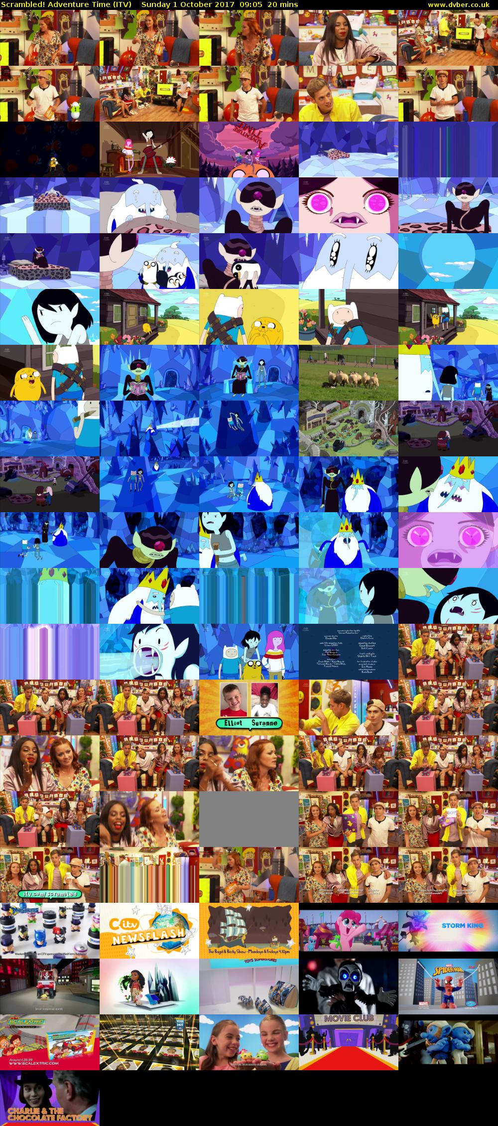 Scrambled! Adventure Time (ITV) Sunday 1 October 2017 09:05 - 09:25