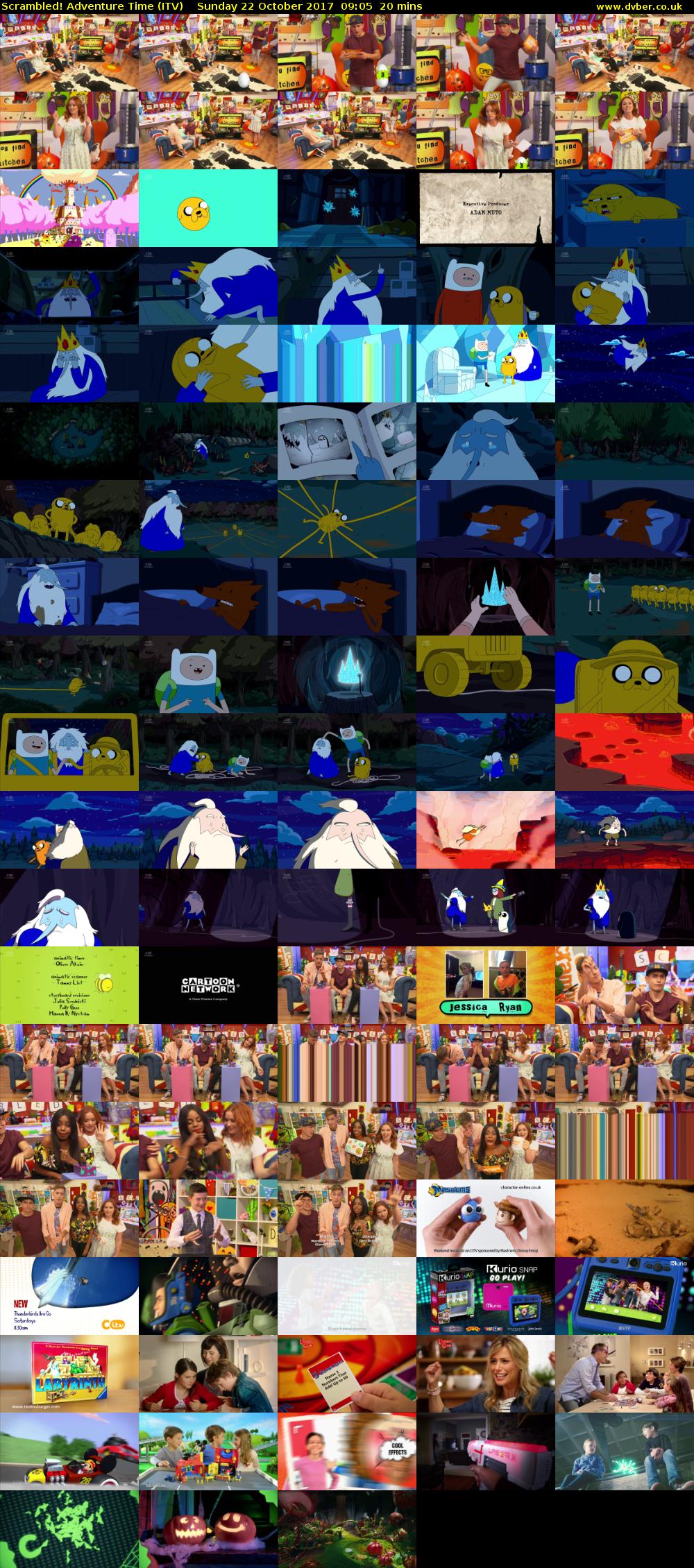 Scrambled! Adventure Time (ITV) Sunday 22 October 2017 09:05 - 09:25
