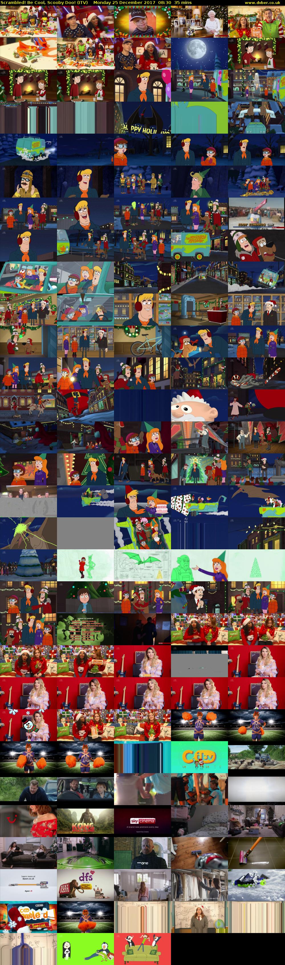 Scrambled! Be Cool, Scooby Doo! (ITV) Monday 25 December 2017 08:30 - 09:05