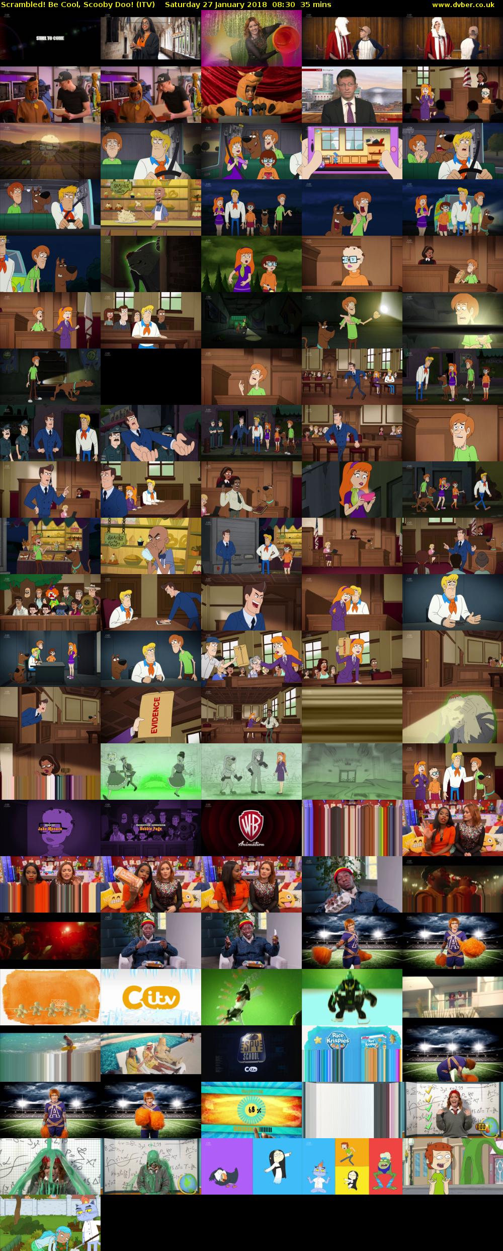 Scrambled! Be Cool, Scooby Doo! (ITV) Saturday 27 January 2018 08:30 - 09:05