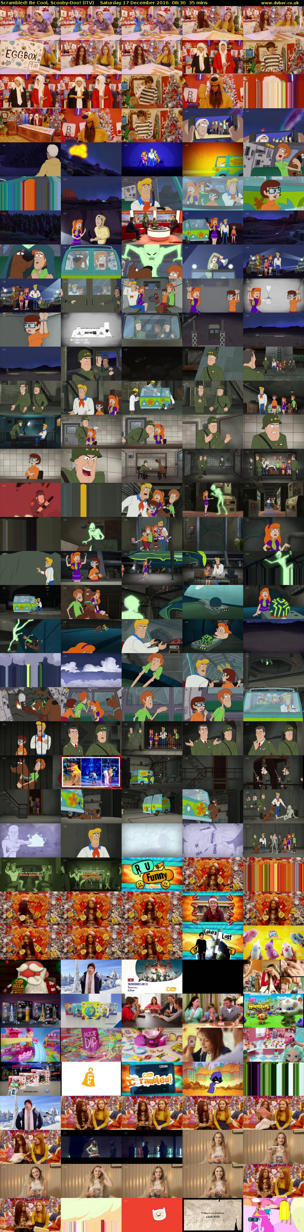 Scrambled! Be Cool, Scooby-Doo! (ITV) Saturday 17 December 2016 08:30 - 09:05