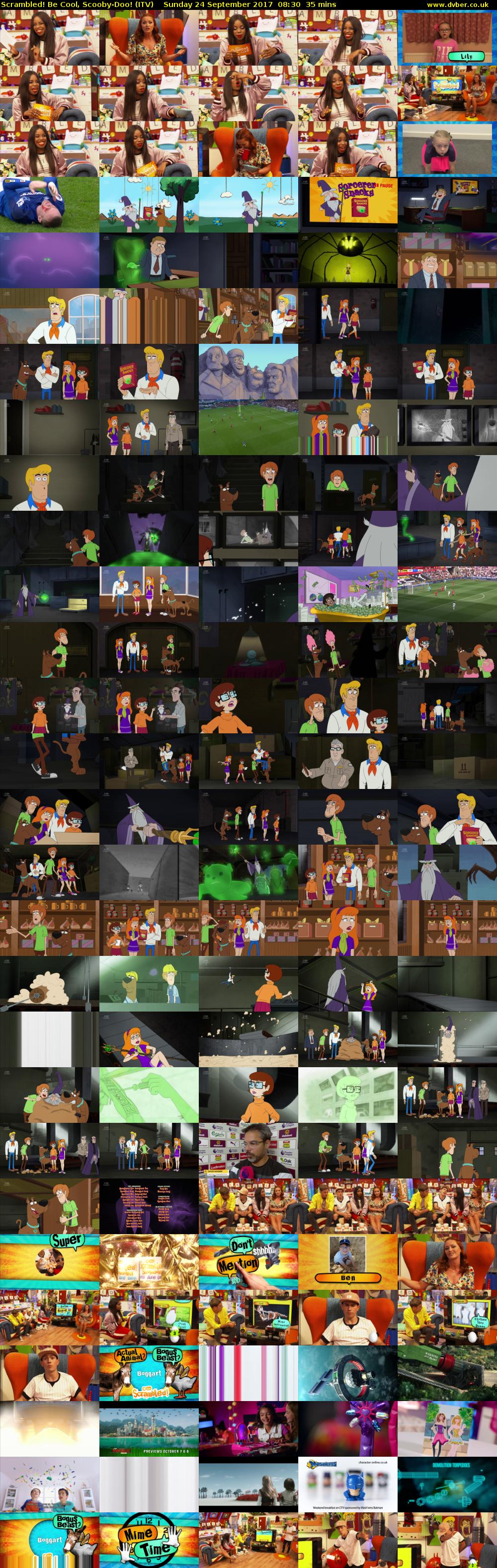 Scrambled! Be Cool, Scooby-Doo! (ITV) Sunday 24 September 2017 08:30 - 09:05