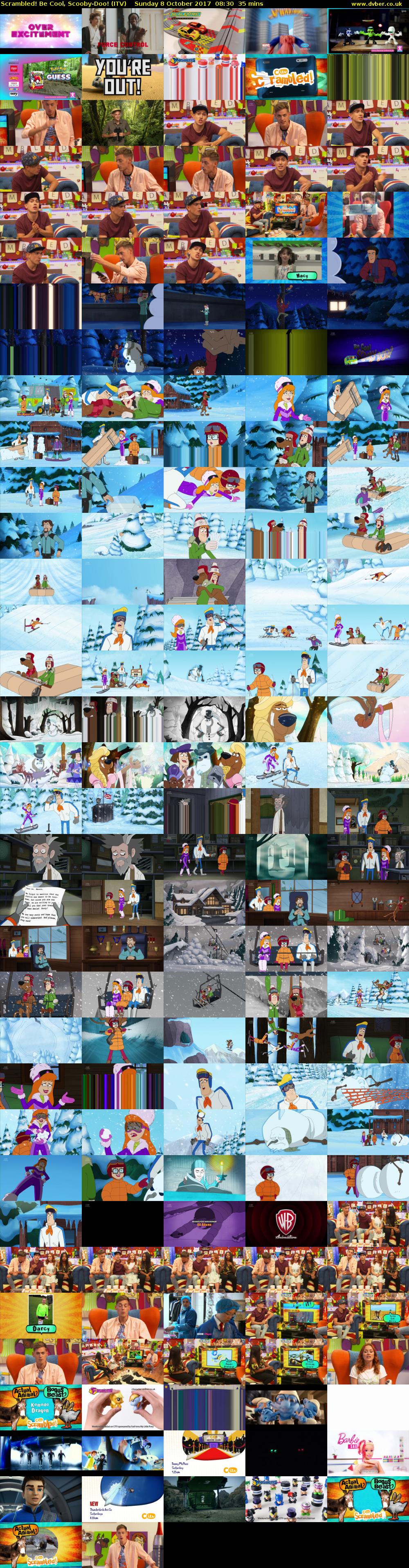 Scrambled! Be Cool, Scooby-Doo! (ITV) Sunday 8 October 2017 08:30 - 09:05