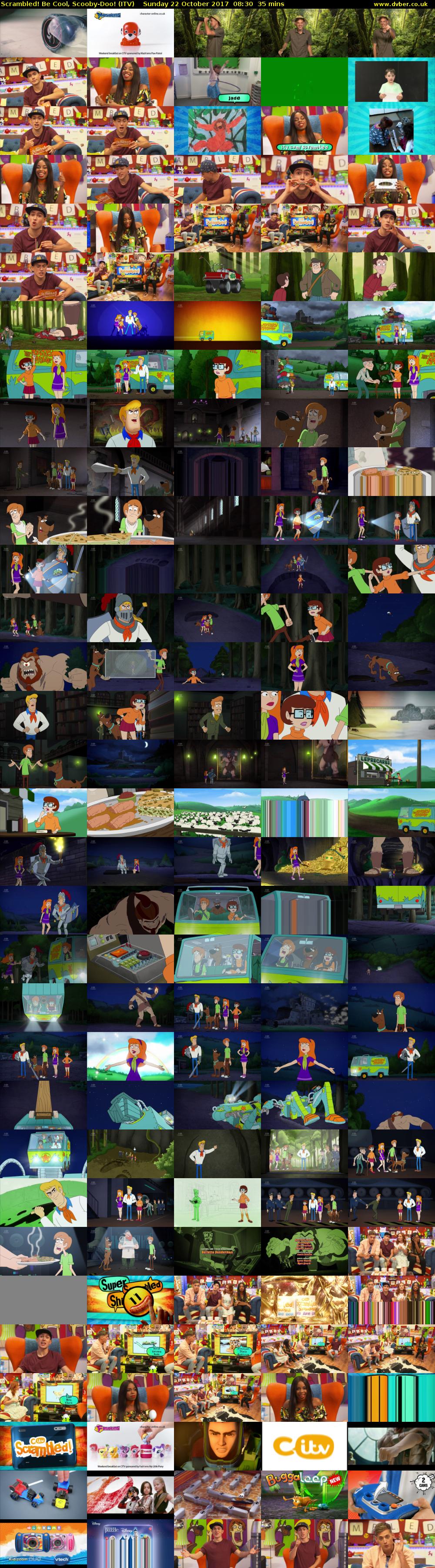 Scrambled! Be Cool, Scooby-Doo! (ITV) Sunday 22 October 2017 08:30 - 09:05