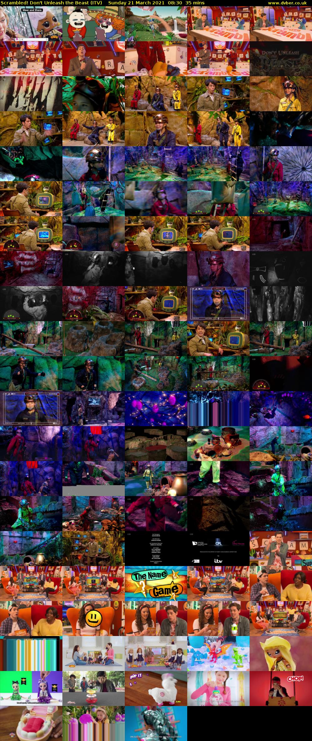 Scrambled! Don't Unleash the Beast (ITV) Sunday 21 March 2021 08:30 - 09:05