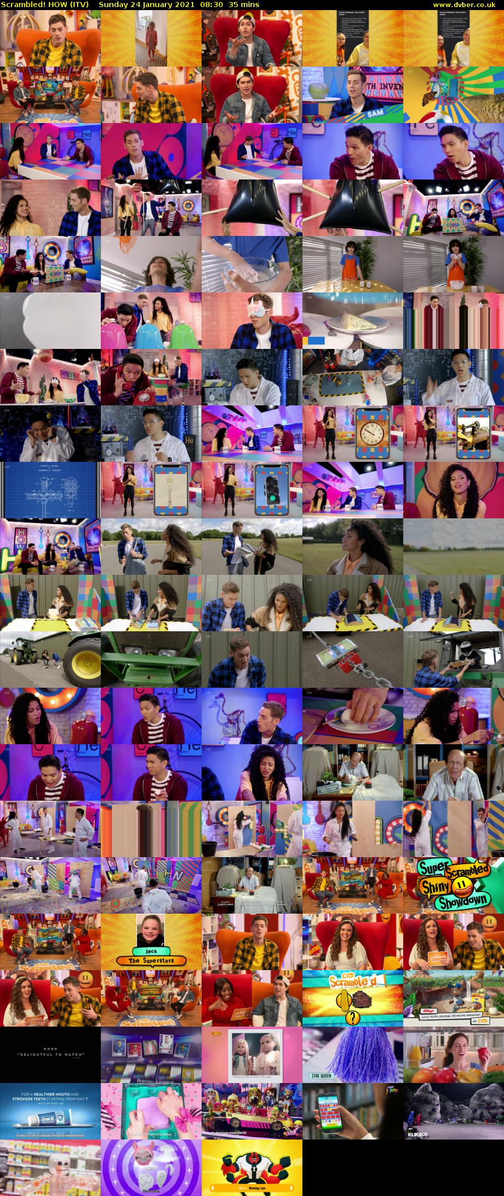Scrambled! HOW (ITV) Sunday 24 January 2021 08:30 - 09:05