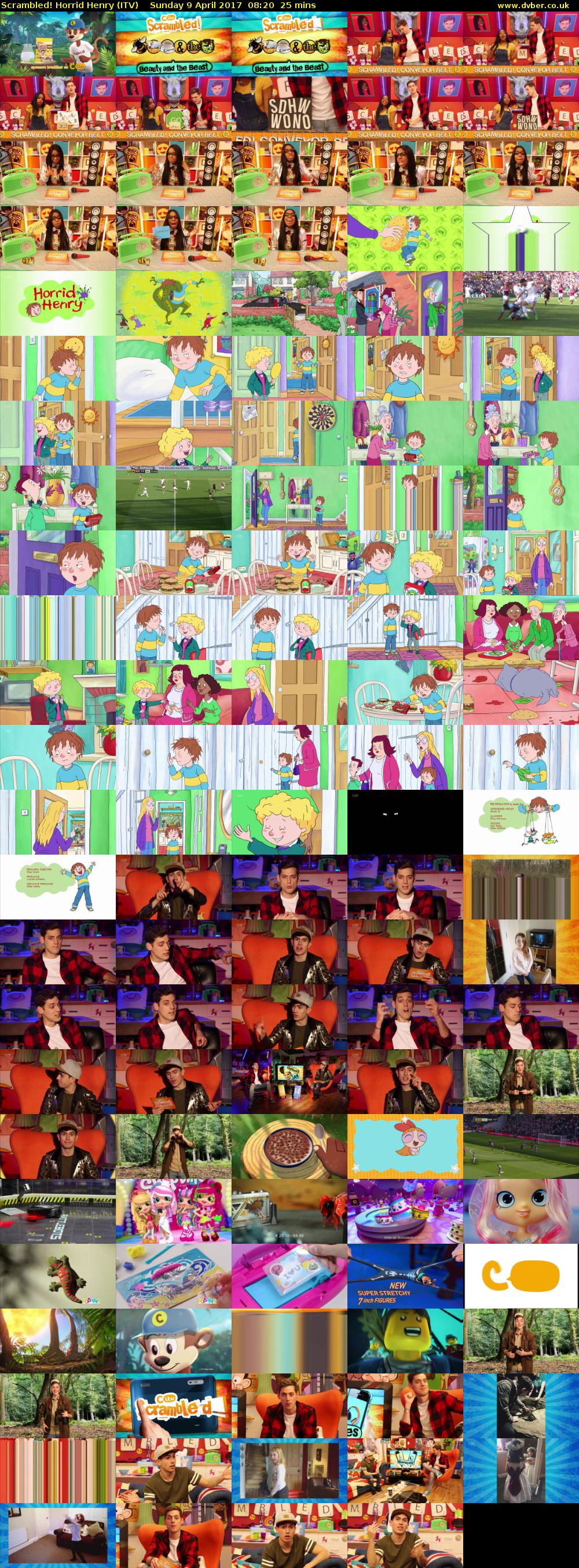 Scrambled! Horrid Henry (ITV) Sunday 9 April 2017 08:20 - 08:45