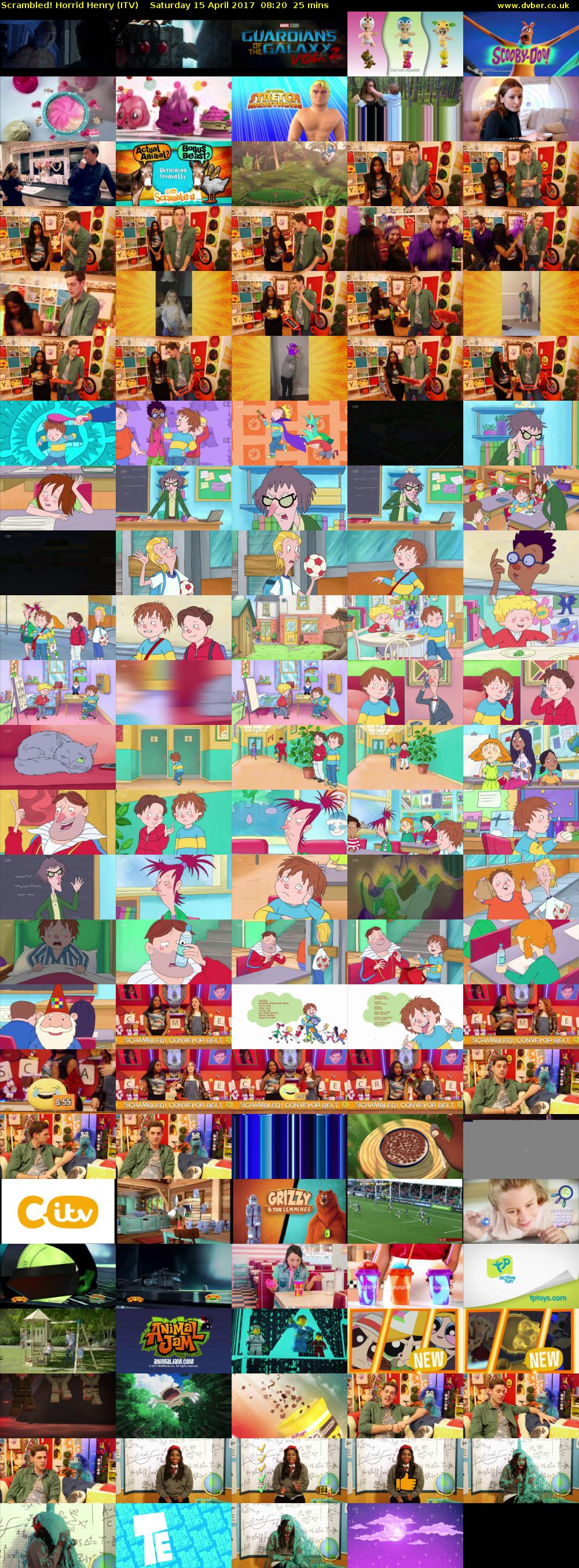 Scrambled! Horrid Henry (ITV) Saturday 15 April 2017 08:20 - 08:45