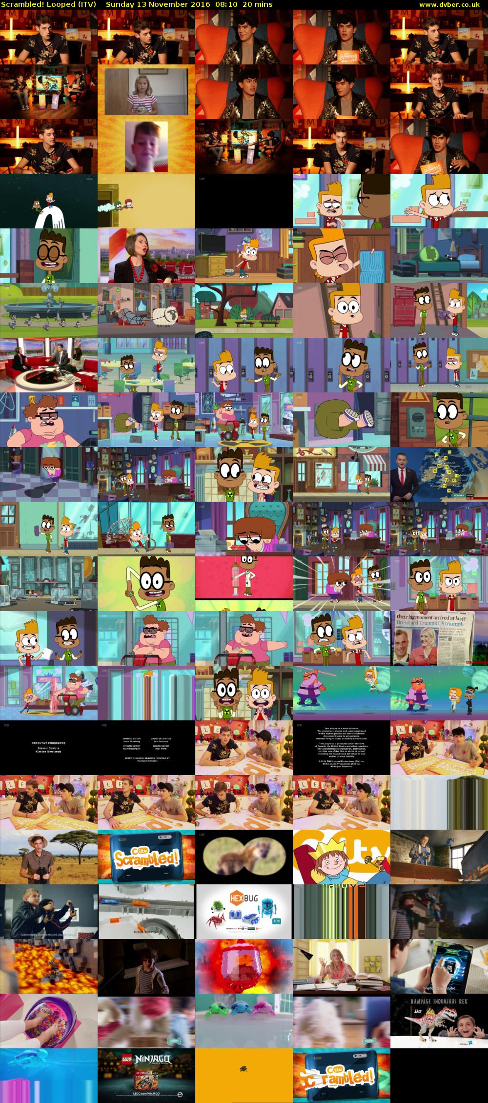 Scrambled! Looped (ITV) Sunday 13 November 2016 08:10 - 08:30