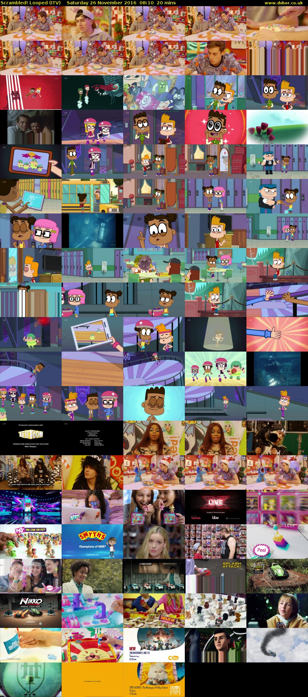 Scrambled! Looped (ITV) Saturday 26 November 2016 08:10 - 08:30