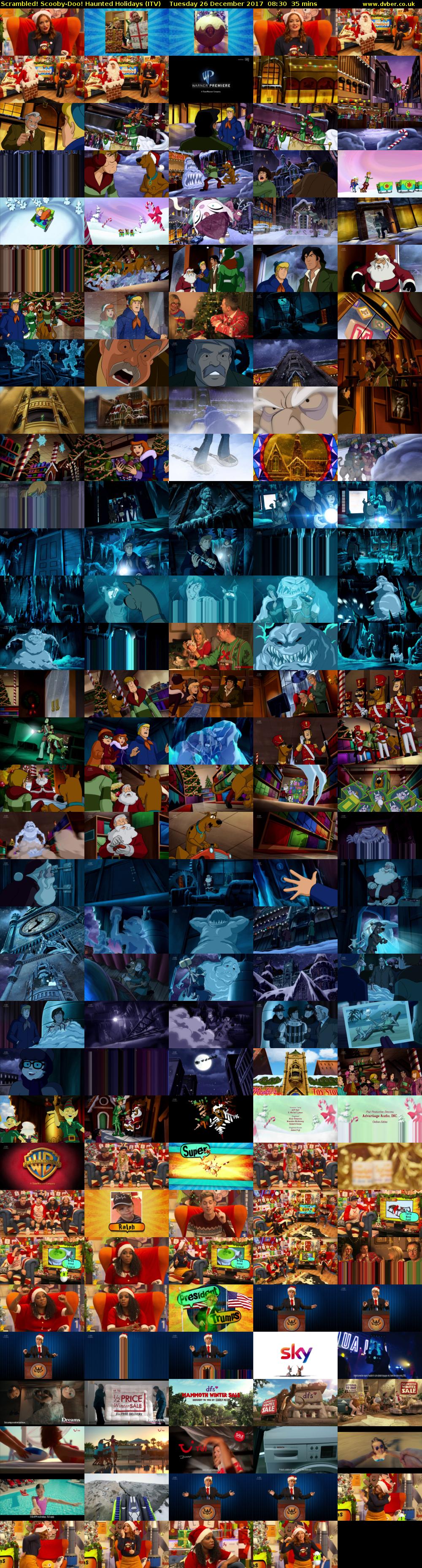 Scrambled! Scooby-Doo! Haunted Holidays (ITV) Tuesday 26 December 2017 08:30 - 09:05