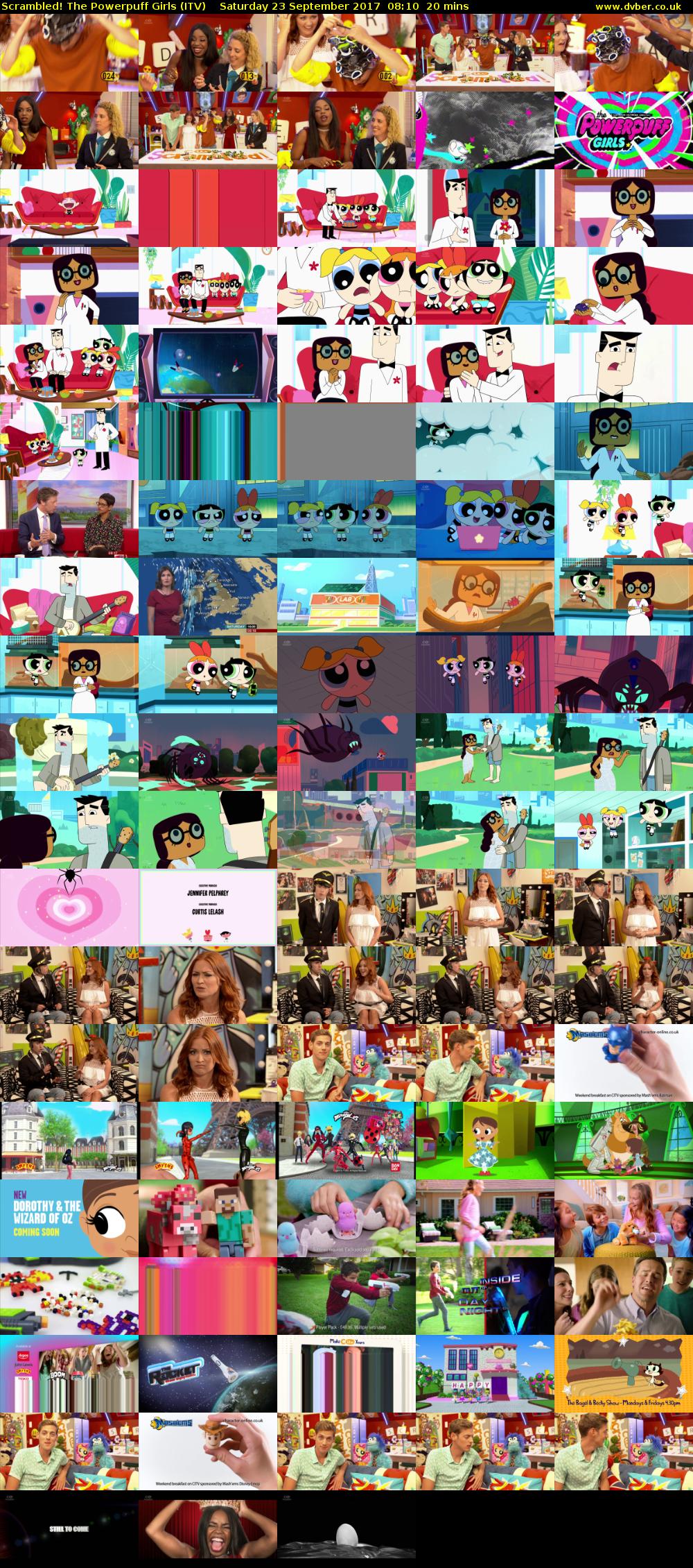 Scrambled! The Powerpuff Girls (ITV) Saturday 23 September 2017 08:10 - 08:30
