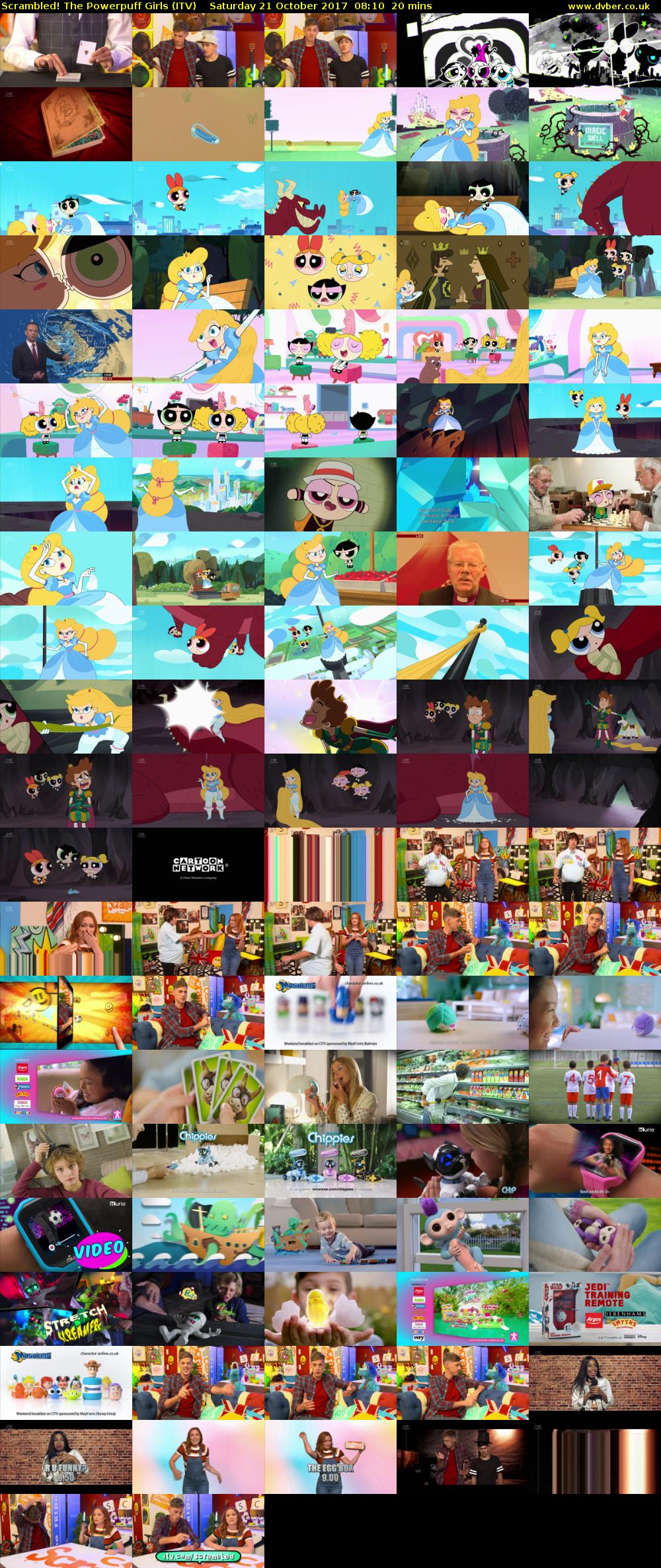 Scrambled! The Powerpuff Girls (ITV) Saturday 21 October 2017 08:10 - 08:30