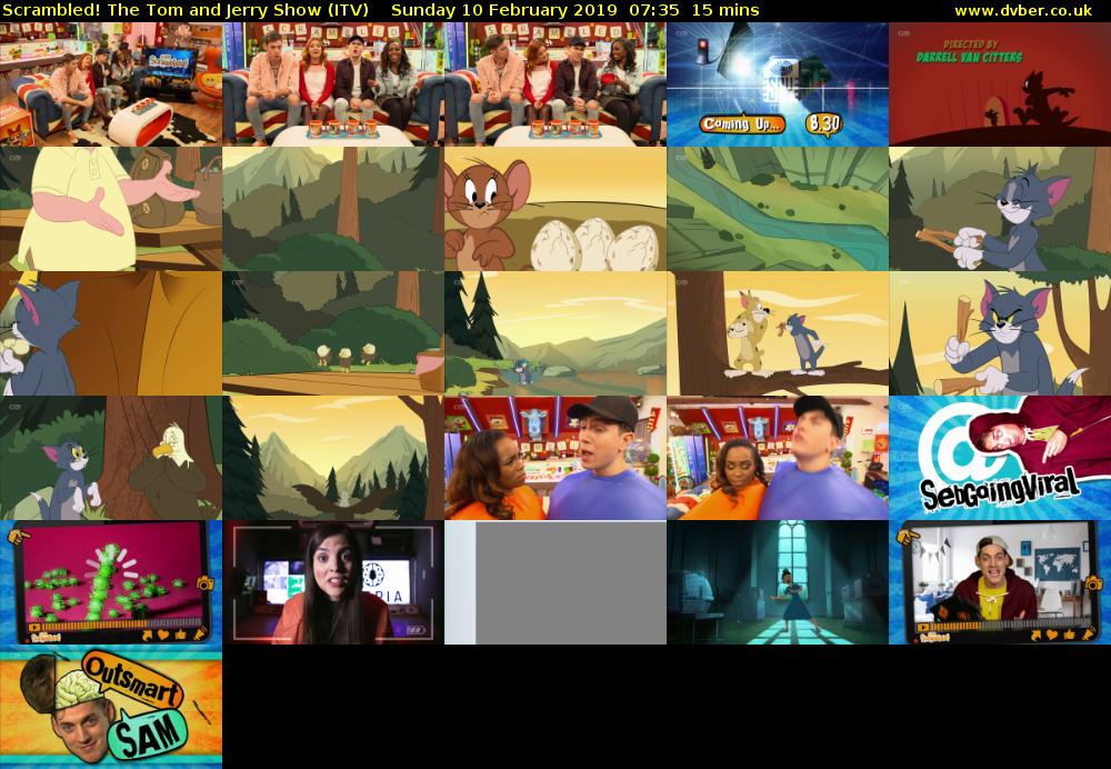 Scrambled! The Tom and Jerry Show (ITV) Sunday 10 February 2019 07:35 - 07:50