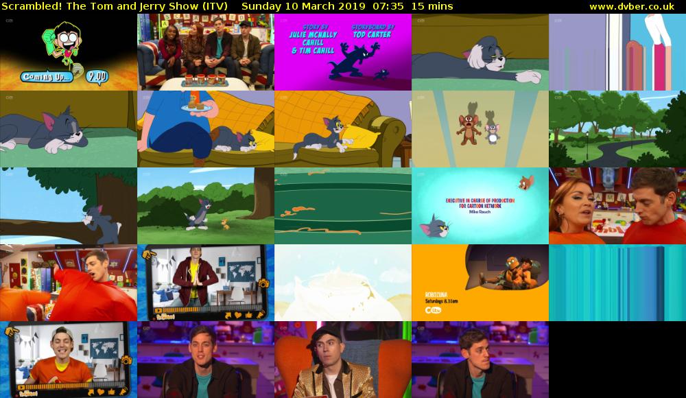 Scrambled! The Tom and Jerry Show (ITV) Sunday 10 March 2019 07:35 - 07:50