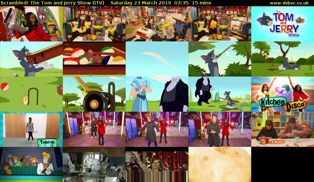 Scrambled! The Tom and Jerry Show (ITV) Saturday 23 March 2019 07:35 - 07:50