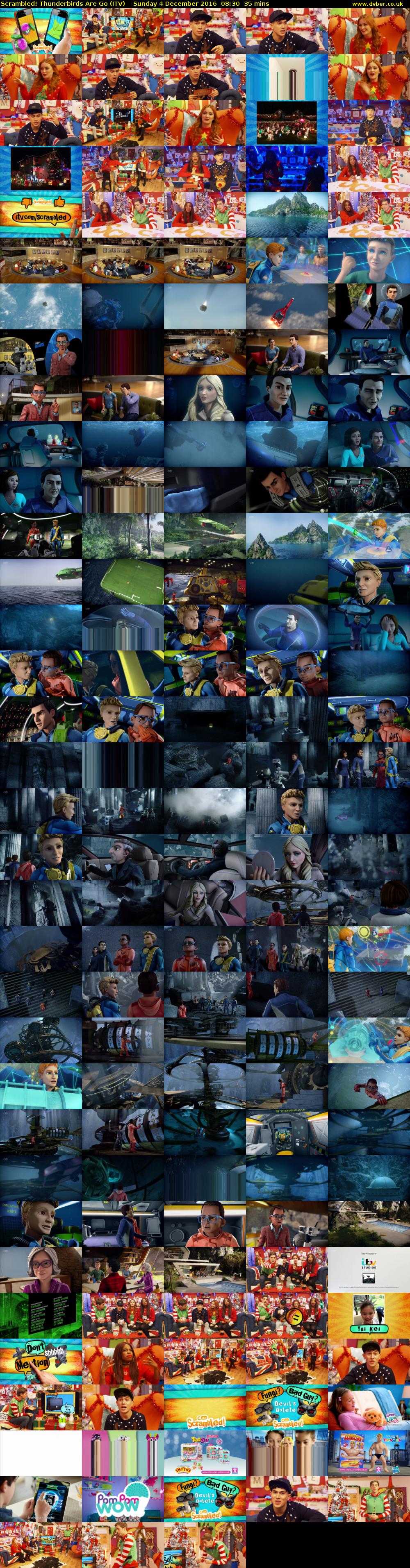 Scrambled! Thunderbirds Are Go (ITV) Sunday 4 December 2016 08:30 - 09:05