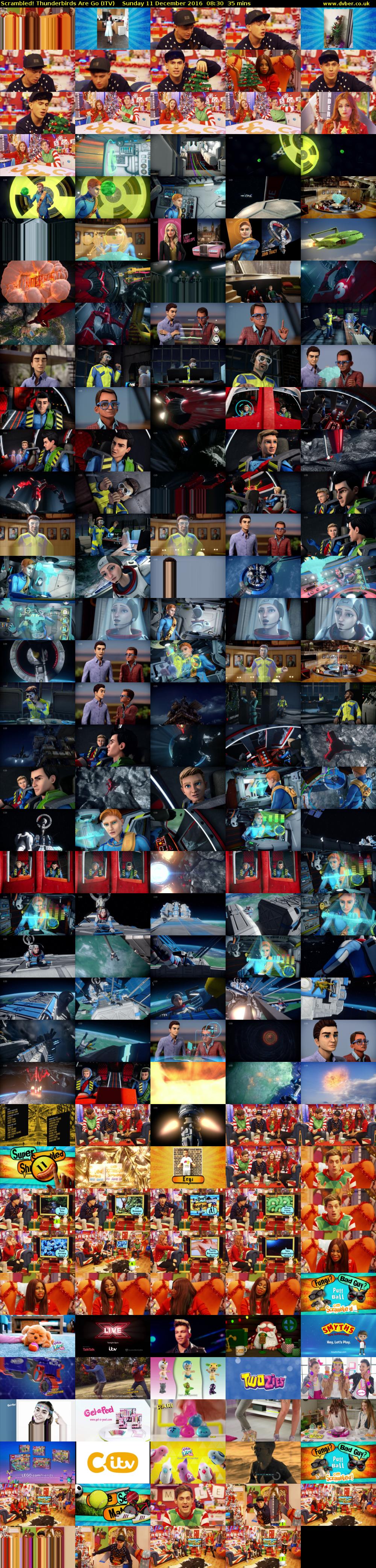 Scrambled! Thunderbirds Are Go (ITV) Sunday 11 December 2016 08:30 - 09:05