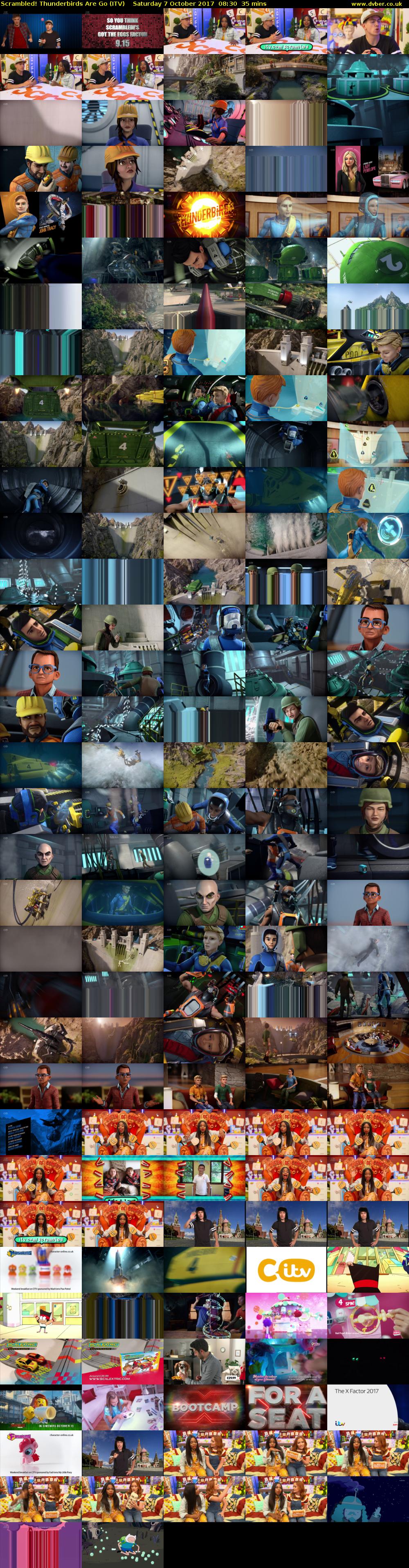 Scrambled! Thunderbirds Are Go (ITV) Saturday 7 October 2017 08:30 - 09:05
