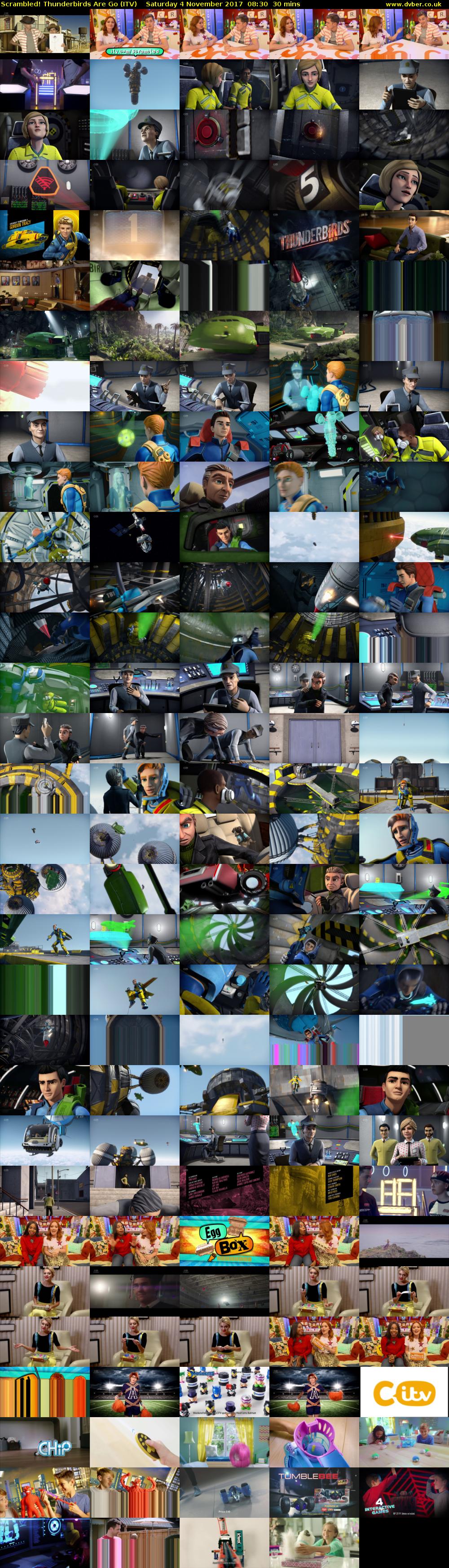 Scrambled! Thunderbirds Are Go (ITV) Saturday 4 November 2017 08:30 - 09:00