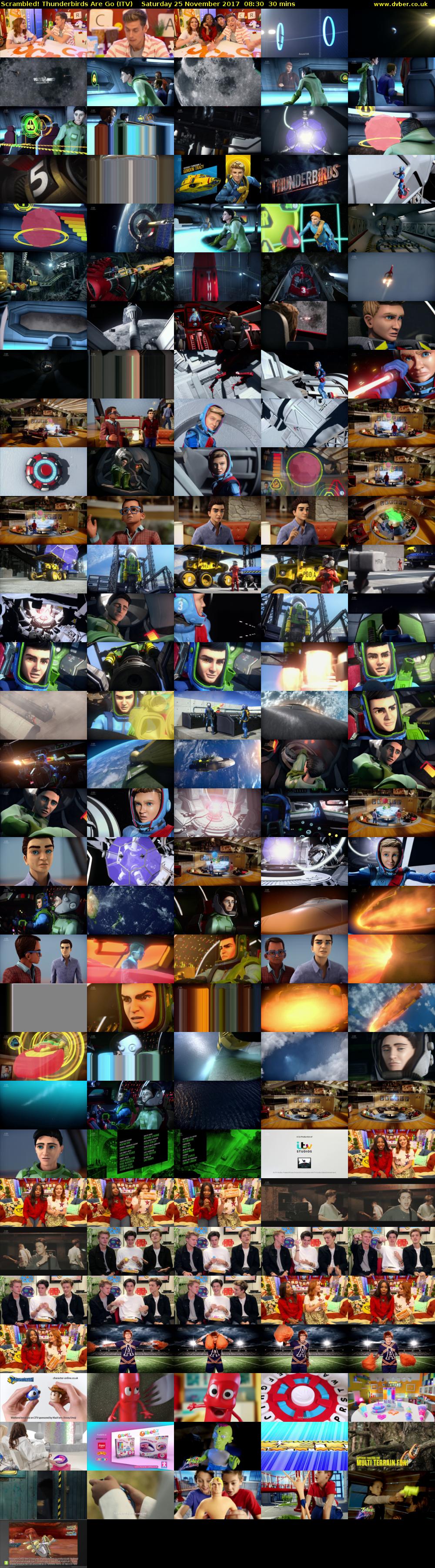 Scrambled! Thunderbirds Are Go (ITV) Saturday 25 November 2017 08:30 - 09:00