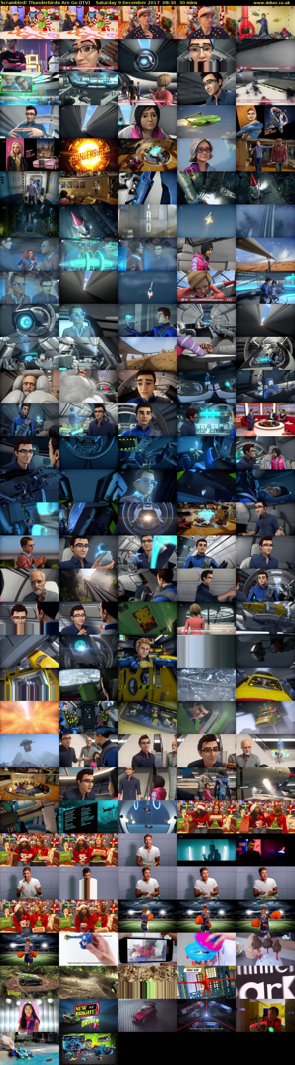 Scrambled! Thunderbirds Are Go (ITV) Saturday 9 December 2017 08:30 - 09:00