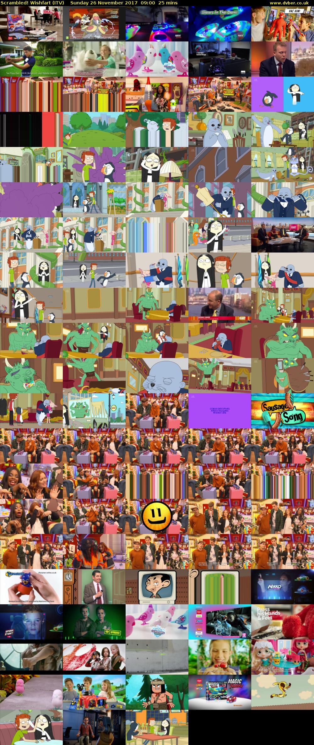 Scrambled! Wishfart (ITV) Sunday 26 November 2017 09:00 - 09:25